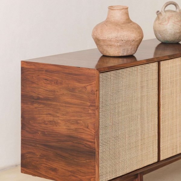 Credenza, Unknown, Caviuna and Cane, Carlo Hauner and Martin Eisler, c. 1955 - Image 5