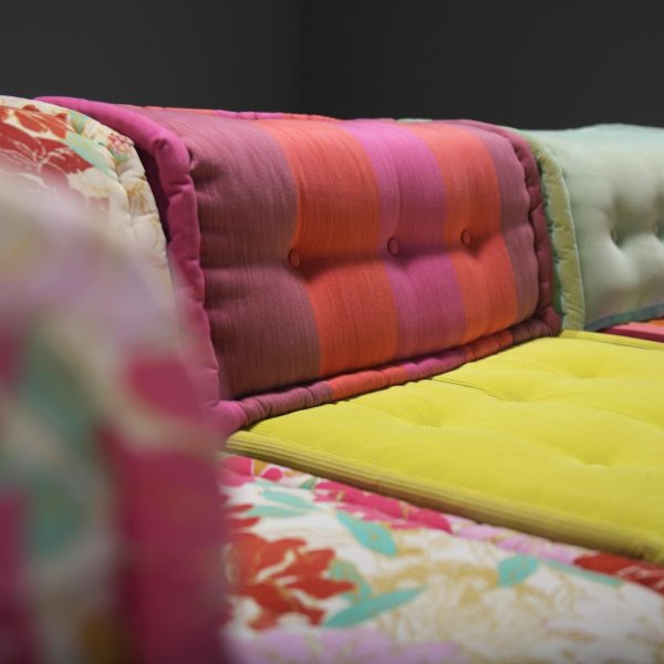 Mah Jong Sofa in ‘Kenzo Takada’ Fabric by Hans Hopfer for Roche Bobois France - Image 15