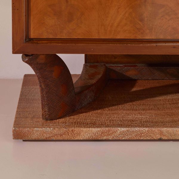 Osvaldo Borsani Unique Large Credenza, Arredamenti Borsani Varedo, Italy, 1940s - Image 4