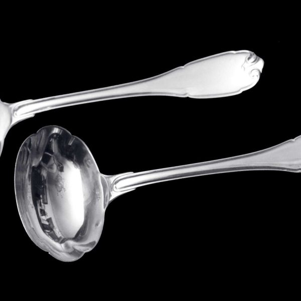 Puiforcat (Hermes) - 299pc. Antique French Sterling Silver Flatware Set, Vauban - Image 16