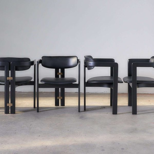 Pamplona Dining Chair by Augusto Savini for Pozzi, Italy, 1965, Set of 6 - Image 4