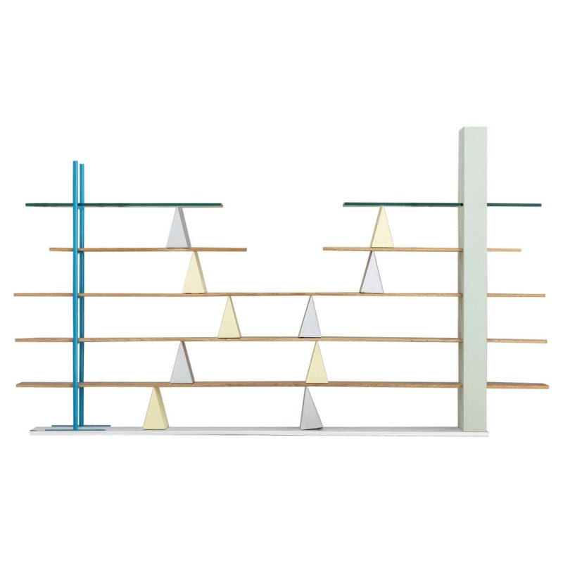 Gritti Bookcase by Andrea Branzi for Memphis, Italy, 1981