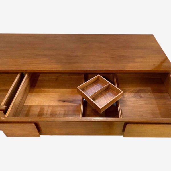 Gio Ponti for Singer & Sons Italian Mid-Century Modern Sculptural Dresser, Walnut - Image 8