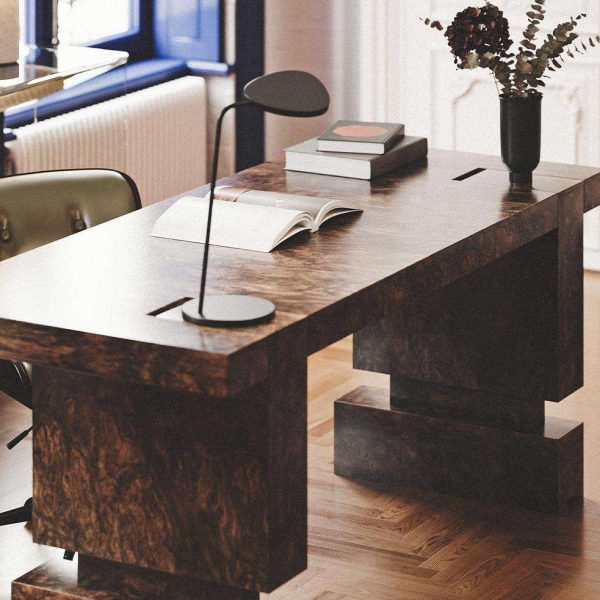Zone Desk - Walnut Root by Hermhaus - Image 3