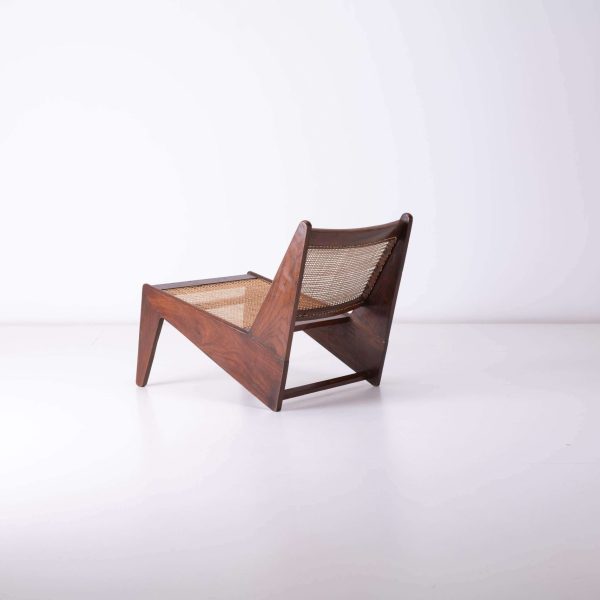 Vintage Patinated Pierre Jeanneret Kangaroo Chairs from Chandigarh, India - Image 5