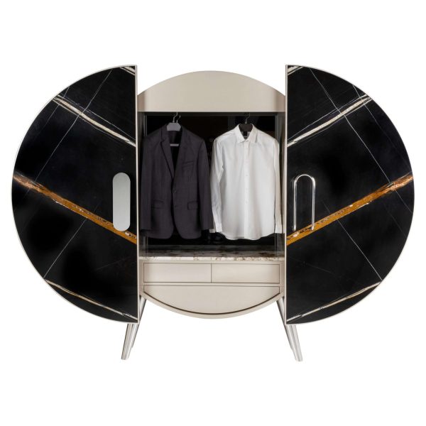 Bongo Bar Cabinet, Manual Doors, Handmade in Portugal by Greenapple