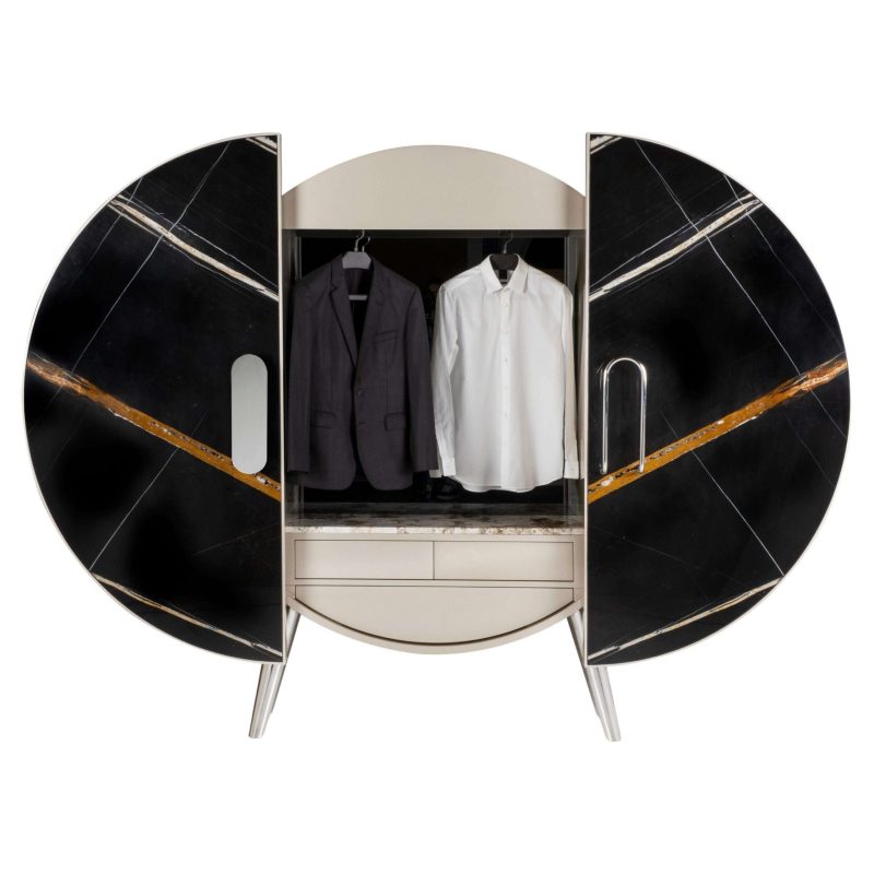 Bongo Bar Cabinet, Manual Doors, Handmade in Portugal by Greenapple