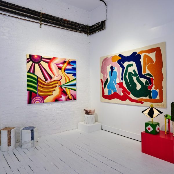 Pamplemousse Colorful Wool Tapestry / Rug By MIRANDA MAKAROFF - Image 2