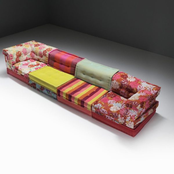 Mah Jong Sofa in ‘Kenzo Takada’ Fabric by Hans Hopfer for Roche Bobois France - Image 2
