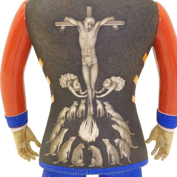 Please Porcelain Sculpture by Sergei Isupov, 2007, Signed - Image 2