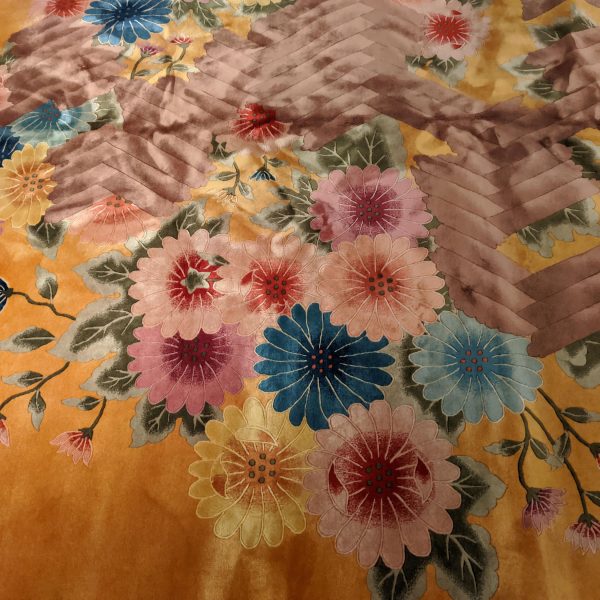 Antique Art Deco Chinese Carpet by Nichols & Co. - Image 6