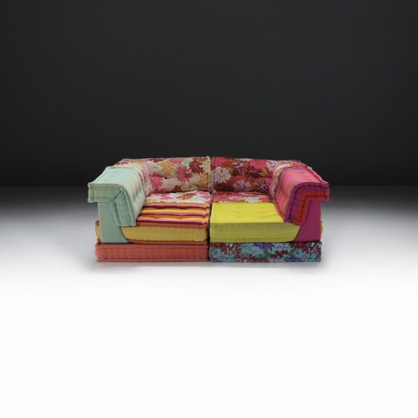Mah Jong Sofa in ‘Kenzo Takada’ Fabric by Hans Hopfer for Roche Bobois France - Image 3