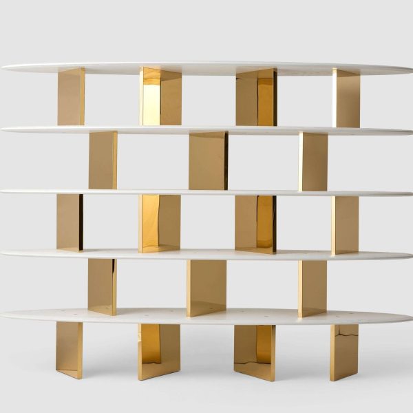 White Surfer Bookcase, Bookshelves, Design Object - Image 2