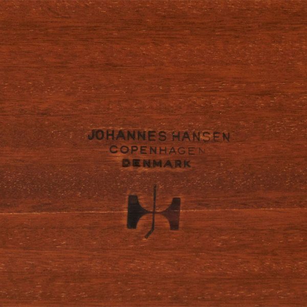 Hans Wegner Wishbone Desk, Oak, Teak, Denmark, 1950s - Image 12