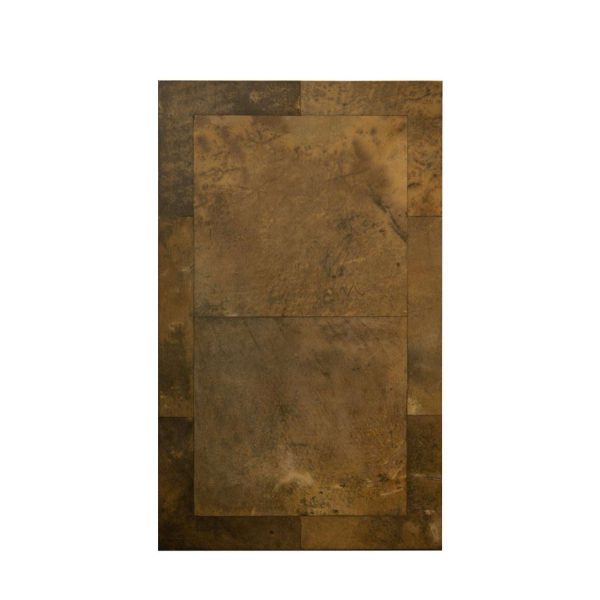 Karl Springer Rare "Royal Palm 4 Door Cabinet" in Lacquered Goatskin ca. 1990 - Image 2