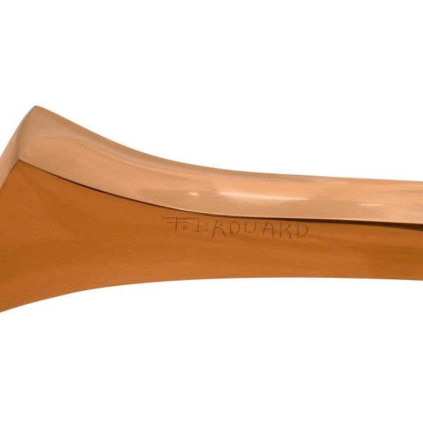 Fred Brouard Sculpture Dining/Game/Center Table in Cast Bronze 1970s (Signed) - Image 5