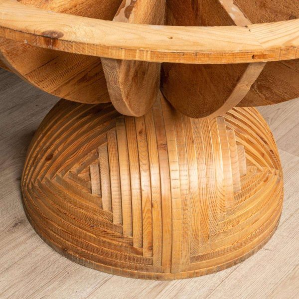 20th Century "Rosa Dei Venti" Table by Mario Ceroli for Poltronova, Italy c.1970 - Image 11