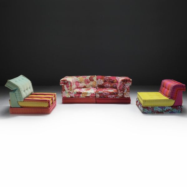 Mah Jong Sofa in ‘Kenzo Takada’ Fabric by Hans Hopfer for Roche Bobois France - Image 4