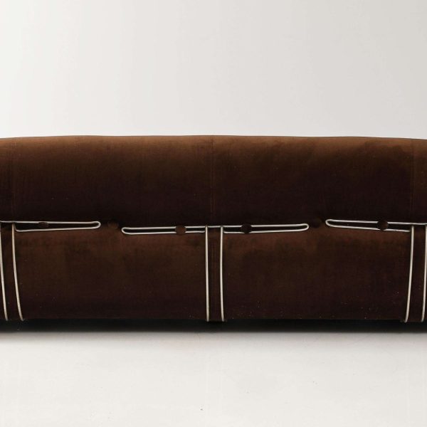 Afra and Tobia Scarpa 'Soriana' Three Seat Sofa for Cassina, Italy, 1969 - Image 8