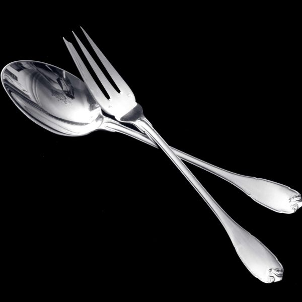 Puiforcat (Hermes) - 299pc. Antique French Sterling Silver Flatware Set, Vauban - Image 14