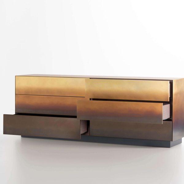DeCastelli Marea 190 Dresser in Copper by Zanellato/Bortotto - Image 3