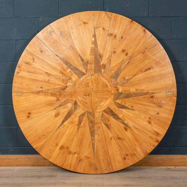 20th Century "Rosa Dei Venti" Table by Mario Ceroli for Poltronova, Italy c.1970 - Image 4