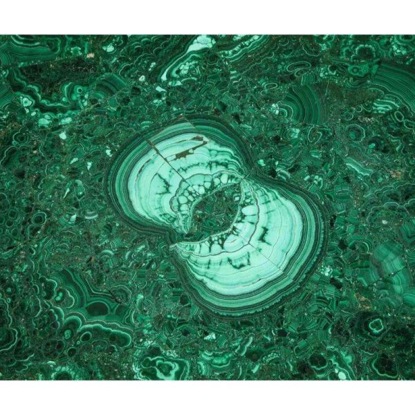 Impressive Empire Style Malachite and Ormolu Center Table After Desmalter - Image 8