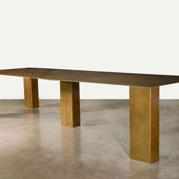 Modern Bronze Customizable Dining Table from Costantini, Alonzo - Image 2