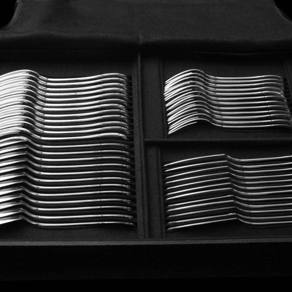 Puiforcat (Hermes) - 299pc. Antique French Sterling Silver Flatware Set, Vauban - Image 2