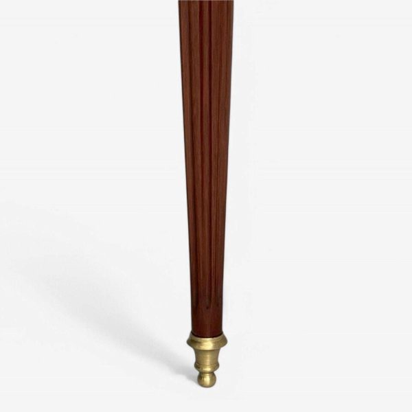 Maison Jansen Louis XVI Style Mahogany Bronze Dining Table, France, 1920s - Image 9