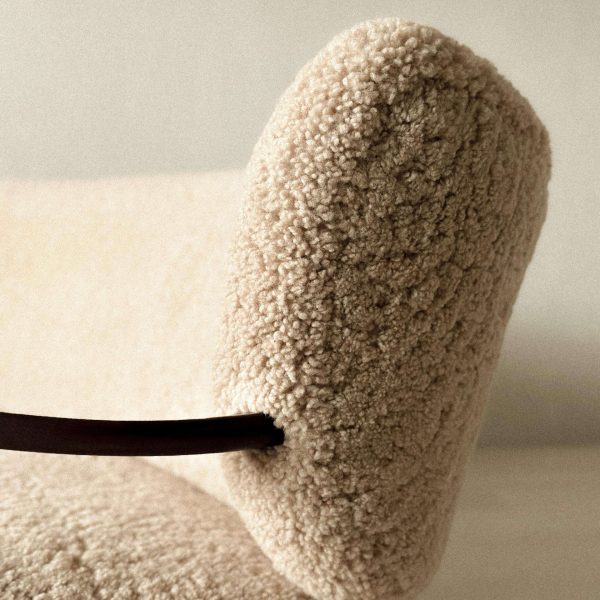 Rare Vintage Viggo Boesen Sofa in Shearling, Produced by Hos Wulff, Denmark 1930 - Image 7