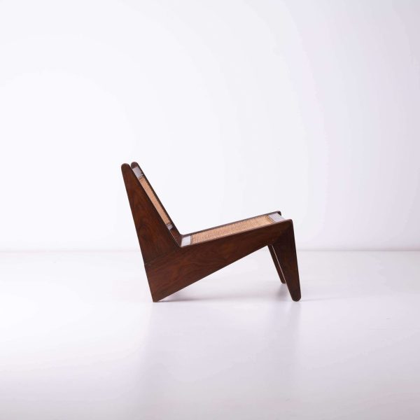 Vintage Patinated Pierre Jeanneret Kangaroo Chairs from Chandigarh, India - Image 7