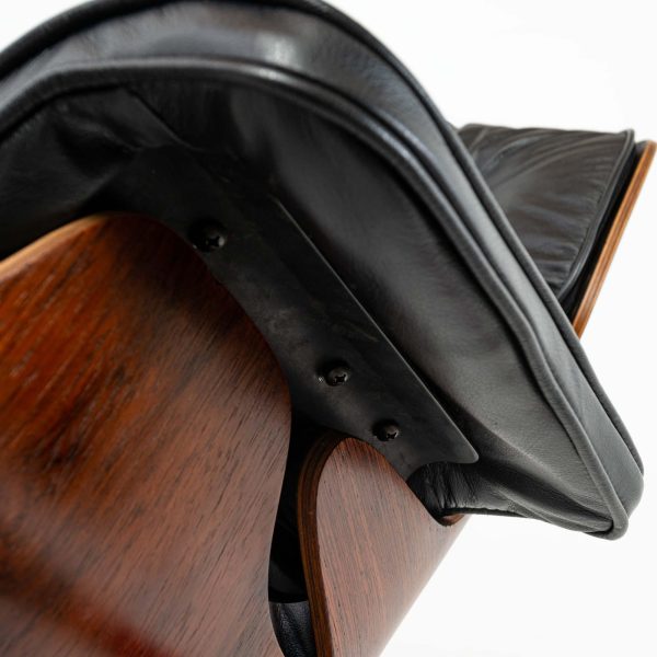 1st Gen 1956-1959 Eames Lounge Chair and Boot Glide Ottoman - Image 11