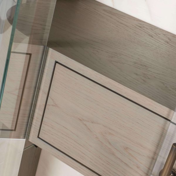 Modern Penedo Showcase Bar Cabinet Calacatta Bianco Handmade Portugal Greenapple - Image 5