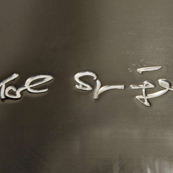 Monumental Sized Karl Springer 'Sculpture' Coffee Table, circa 1980s, Signed - Image 2