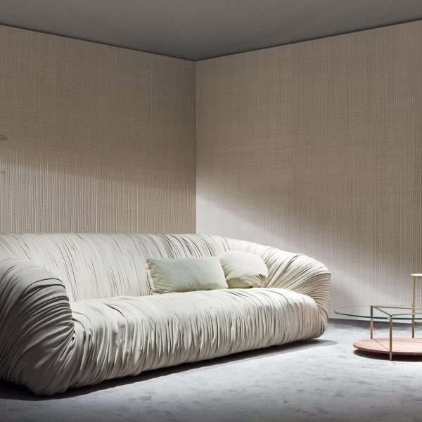 Laurameroni Custom Draped Sofa "Drapé" in Leather or Velvet - Image 5