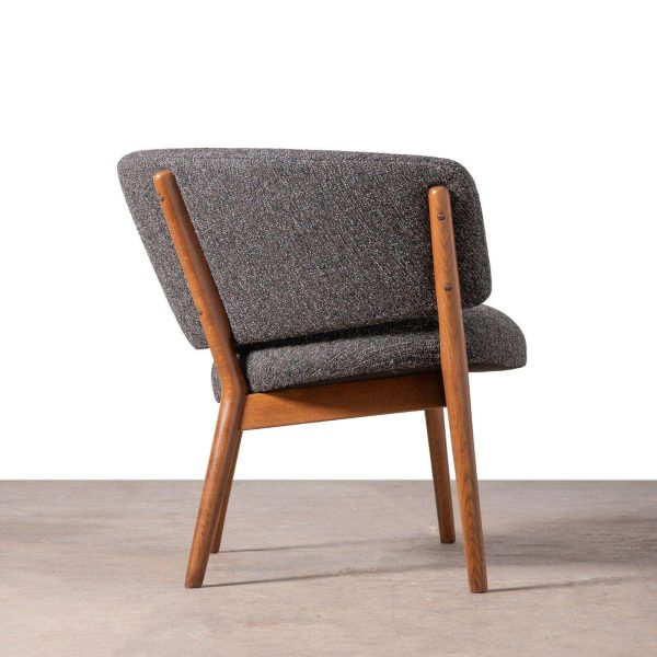 Nanna Ditzel Classic Vintage Scandinavian Model 83 Armchairs in Oak, 1950s - Image 6