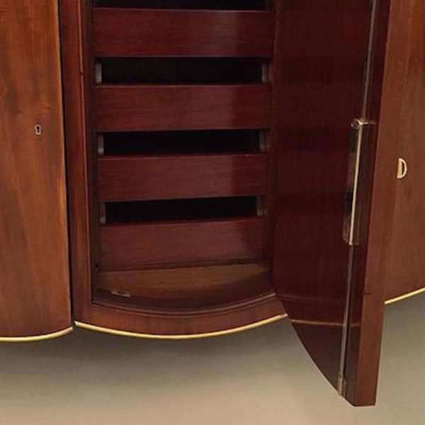 French Art Deco Mother-of-Pearl Inlay Butterfly Buffet by Jules Leleu - Image 8