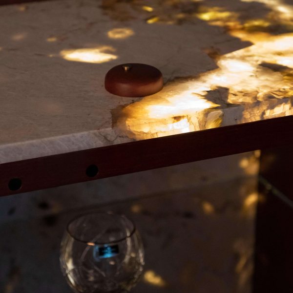 Modern Olival Cocktail Cabinet, Patagonia Stone, Handmade Portugal by Greenapple - Image 13