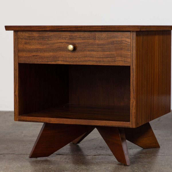 George Nakashima Origins Nightstands for Widdicomb, Walnut - Pair - Image 5