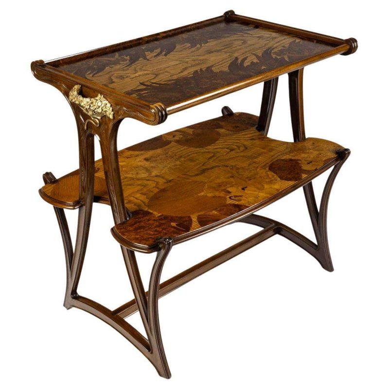 Side Table by Louis Majorelle, Nancy, Art Nouveau Period, Circa 1900