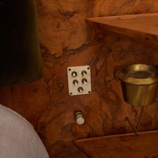 Gio Ponti Headboard and Bedframe with Attached Nightstands - Image 14