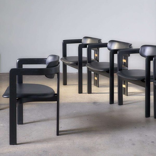 Pamplona Dining Chair by Augusto Savini for Pozzi, Italy, 1965, Set of 6 - Image 7