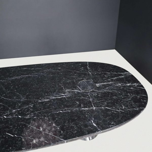 Angelo Mangiarotti for Skipper 'Eros' Large Oval Dining Table or Executive Desk - Image 8