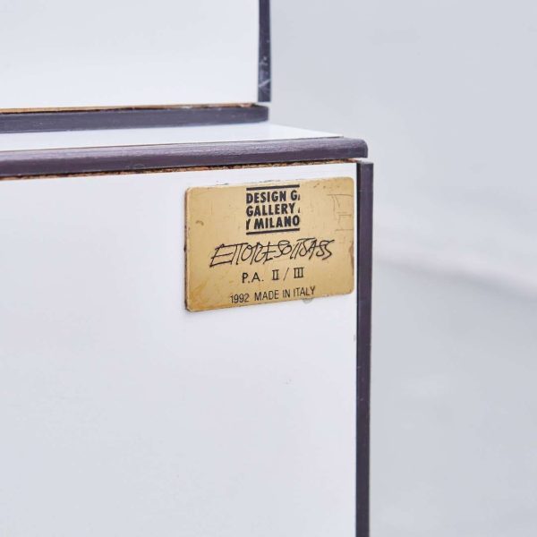 Ettore Sottsass Rare Limited Edition Piccoli Libri Cabinet, 1992 - Image 4