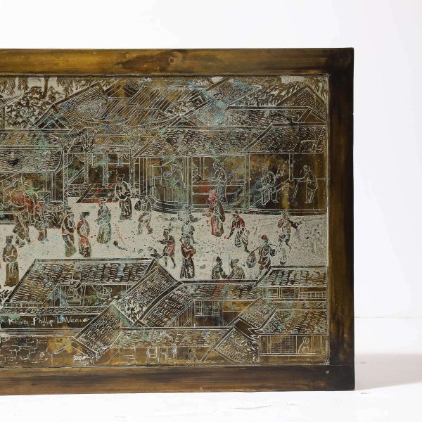 Mid-Century Modern Spring Festival Cocktail Table signed Philip & Kelvin LaVerne - Image 11