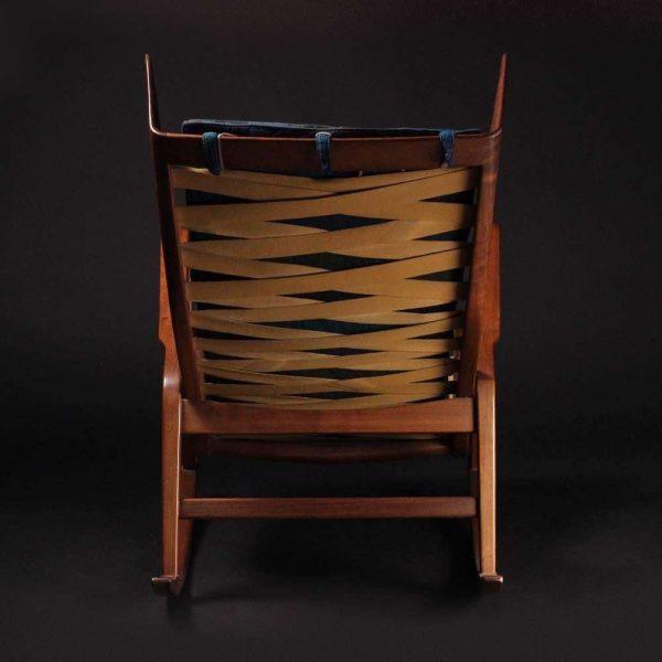 Italian Rocking Chair Model 572 By Cassina - Image 7