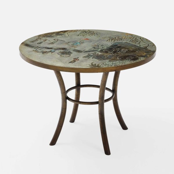 Philip and Kelvin LaVerne Tao Game, Center, or Dining Table, USA, 1960s - Image 4