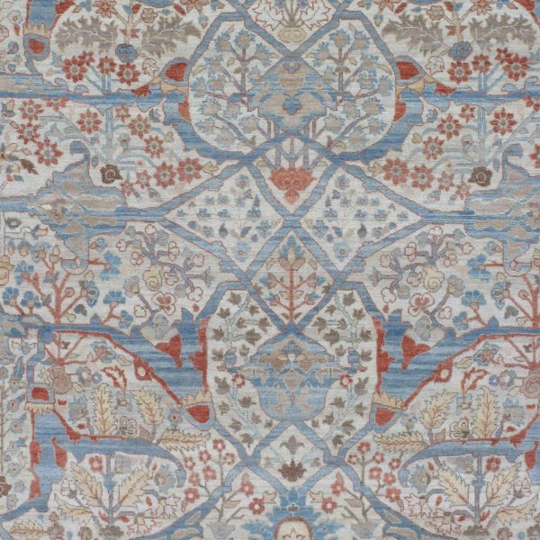 Persian Hadji Jalili Style Tabriz Rug - Image 4