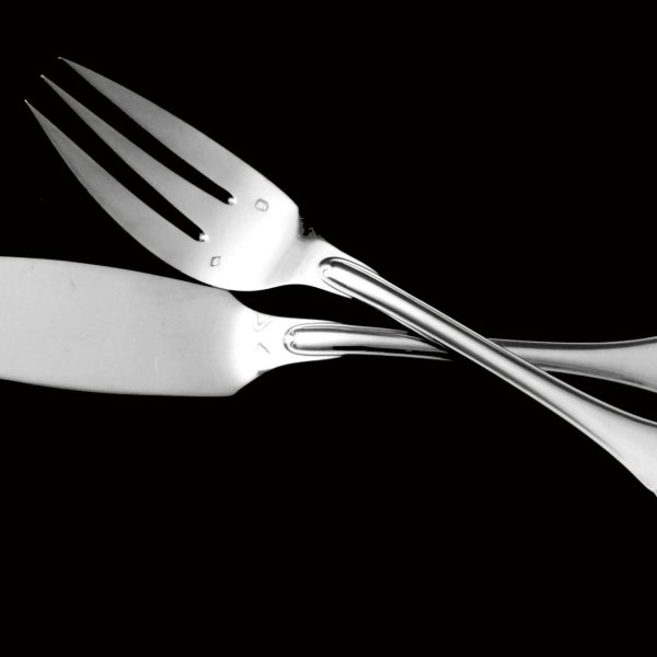 Puiforcat (Hermes) - 299pc. Antique French Sterling Silver Flatware Set, Vauban - Image 8